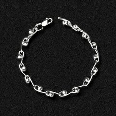Women's silver bracelet "Wierzba"